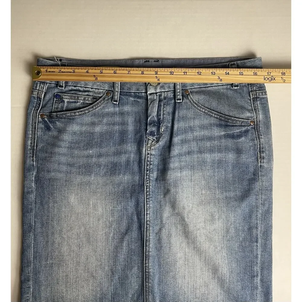 GAP 1969 Denim Skirt‎ Women's Size 29/8 18